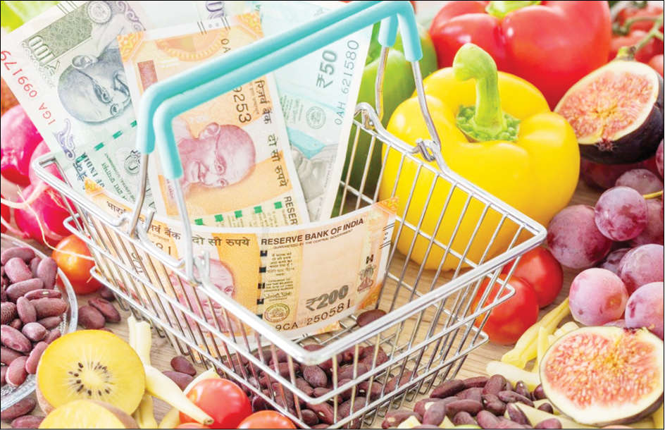 RISE IN RETAIL INFLATION DUE TO HIGH FOOD PRICES